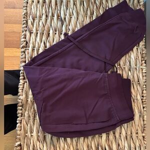 Mandala Eggplant Jogger scrub pants